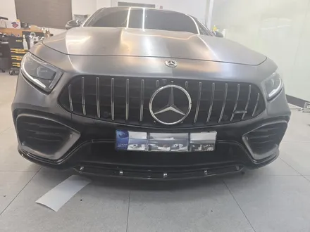 일산 파주 사고 수리 랩핑 GT45 AMG  재 랩핑 / 일산동구 식사동