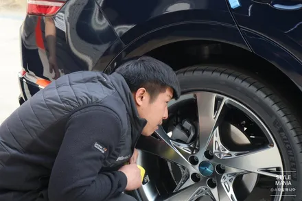 제네시스 GV80 로얄블루 국내1호차 신차검수 존슨썬팅 / 하남시 감북동