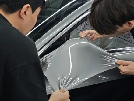 제네시스 G90 듀오톤 투톤랩핑 / 하남시 감북동
