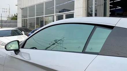 아우디 R8 V10 썬팅 재시공과 함께 전면유리 보호필름 시공 / 하남시 감북동