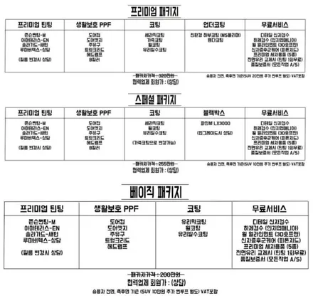 송파 하남 링컨 SUV 에비에이터 신차 루마버텍스 신차패키지 / 하남시 감북동