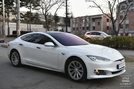 미국 전기차 TESLA MODEL S 존슨썬팅 송파썬팅 스타일매니아 / 하남시 감북동
