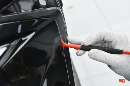 렉서스 NX450h, 송파 PPF 전문업체에서 전면부 프론트 PPF 패키지 + 도어 전체 PPF (PPF 불량업체 적발..) / 하남, 강동, 송파