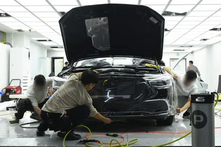 BMW 5시리즈 풀체인지 출고 후 전체 PPF 했어요 / 하남, 강동, 송파