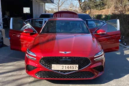 GENESIS G70 블레이징 레드에 무슨일이....!! / 하남시 감북동