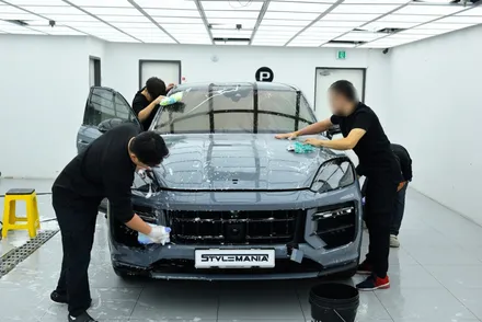 2024 포르쉐 카이엔 터보 GT 전체 PPF로 자동차 돌빵 완벽 방어 / 하남, 강동, 송파