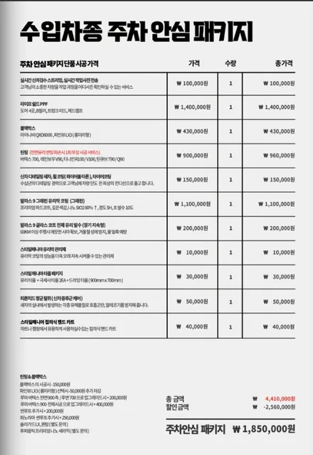 포르쉐 카이엔 쿠페 - 라이프 쉴드 안심 주차장 패키지로부터 문콕 테러에 벗어나자!(부제 : 나의 문콕해방일지) / 하남, 강동, 송파
