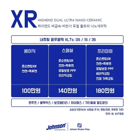 포르쉐 카이엔쿠페 존슨썬팅 XR 신차패키지 / 하남시 감북동