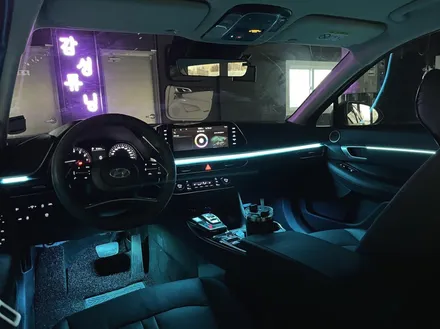 아산 쏘나타 dn8 엠비언트 튜닝 멋진 시공으로 / 천안시 동남구