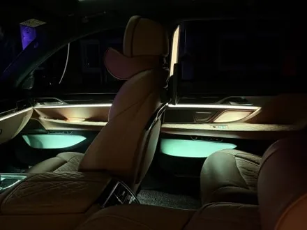 BMW G11 7시리즈 740i  광량약한 순정엠비언트 광량업시공으로 훨신더 화사한 실내분위기 만들수 있는곳 천안 감성튜닝 / 천안시 동남구