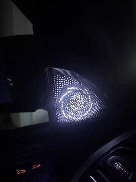 BMW X6 엠비언트 시공과 회오리스피커 광량업까지 / 천안시 동남구