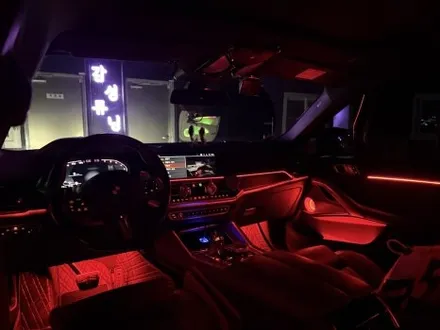 BMW X6 엠비언트 시공과 회오리스피커 광량업까지 / 천안시 동남구
