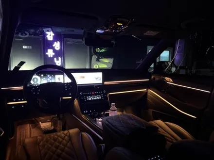 제네시스 GV80 페리 기존 순정엠비언트 광량업 시공과 추가라인 시공으로 웅장한 실내분위기로 탈바꿈 가능한곳 / 천안시 동남구