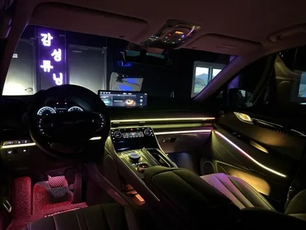 아산 GV80 에이비클 무빙 엠비언트 라이트 비노출 시공 전문점 / 제네시스 / GV80 / 천안시 동남구