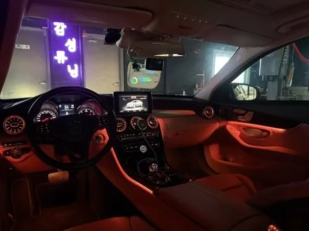 천안 벤츠C클래스 220D 벤풍구 시공과 엠비언트 시공기 / 천안시 동남구