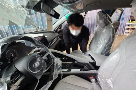 아반떼 신차검수,신차패키지 어디에 맡기지? 카스페이스 전주점! / 전주 효자동