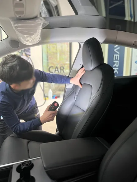 사각지대 없는 카스페이스 전주점의 테슬라 모델Y 신차검수 서비스 / 전주 효자동
