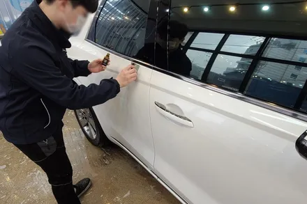카스페이스 전주 신차패키지로 매력적인 반사 필름 시공! / 전주 효자동