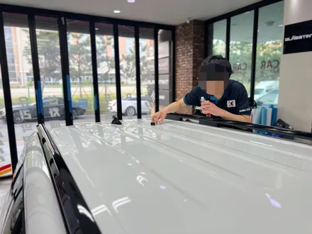 싼타페 전주 신차패키지 최적화된 환경에서 깔끔하게 진행 완료. / 전주 효자동