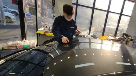 전주 신차패키지, 다채로운 매력의 티나인V100과 G80의 콜라보 / 전주 효자동