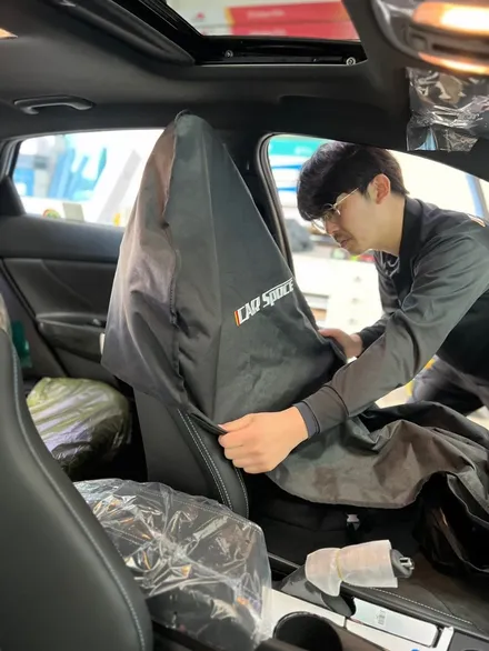 아반떼N 신차패키지, 썬팅부터 전장 설치까지 카스페이스 전주점 / 전주 효자동