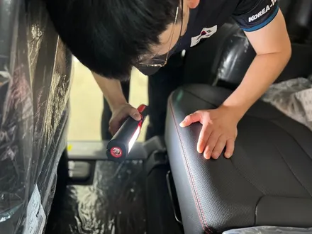 카스페이스 전주 신차검수로 레이 양품 판정 완료! / 전주 효자동
