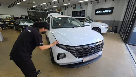 투싼 입고 컨디션, 카스페이스 전주 신차검수로 점검해드립니다. / 전주 효자동