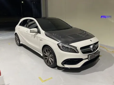 A45 amg 텍랩-블랙체리아이스 전체랩핑 / 구미시 양호동