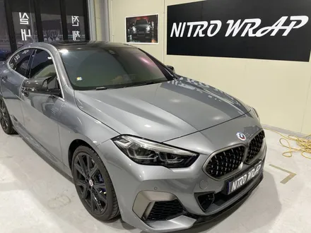 BMW M235i  오로라 화이트 전체 랩핑, 부분 카본 및 생활보호 PPF 구미 니트로 KKvinyl / 구미시 양호동