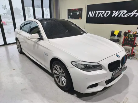 bmw 520d 5시리즈 루프스킨 재시공 구미 랩핑 니트로 / 구미시 양호동