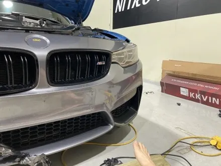 BMW M3(F바디) 랩핑 제거 구미 니트로 / 구미시 양호동