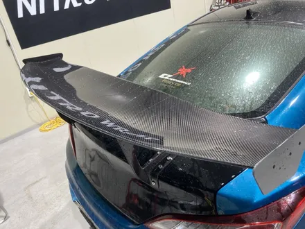제네시스 쿠페 윙 스포일러 상판 PPF 구미 니트로 젠쿱 랩핑 / 구미시 양호동