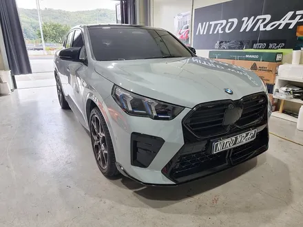 bmw X2 아이코닉 그릴 블랙 유광 랩핑 구미 니트로 / 구미시 양호동