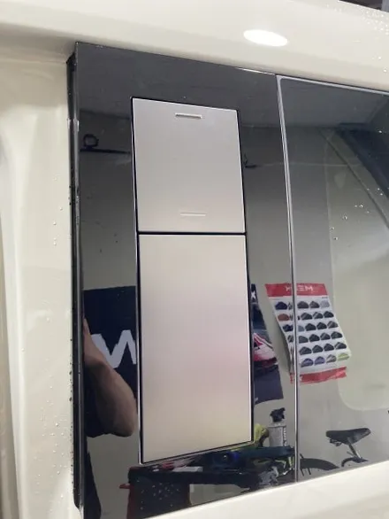 싼타페 MX5 엠블럼 레터링 사이드미러커버 교체 도어커버 어시스트핸들 D필러 블랙 랩핑 구미 니트로 / 구미시 양호동