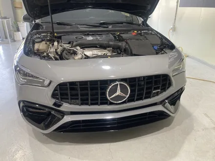 벤츠 CLA 락그레이 공구리 랩핑 보험처리 부분 수리 구미 니트로 / 구미시 양호동