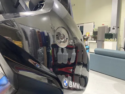bmw 스쿠터 바이크 부분 복원 그레이 랩핑 (오토바이) 구미랩핑 / 구미시 양호동