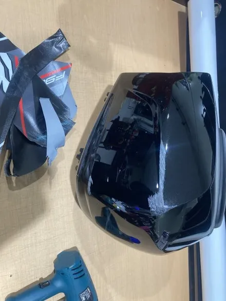 BMW 오토바이 바이크 사이드 투어링 케이스 박스 기스 랩핑 스티커 구미 니트로 / 구미시 양호동