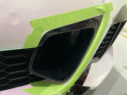 BMW M235i  오로라 화이트 전체 랩핑, 부분 카본 및 생활보호 PPF 구미 니트로 KKvinyl / 구미시 양호동