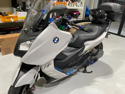 bmw 스쿠터 바이크 부분 복원 그레이 랩핑 (오토바이) 구미랩핑 / 구미시 양호동