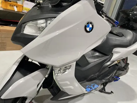 bmw 스쿠터 바이크 부분 복원 그레이 랩핑 (오토바이) 구미랩핑 / 구미시 양호동