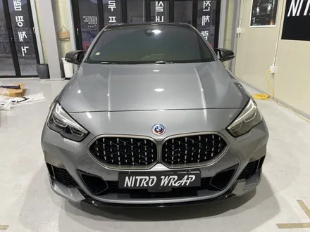 BMW M235i  오로라 화이트 전체 랩핑, 부분 카본 및 생활보호 PPF 구미 니트로 KKvinyl / 구미시 양호동