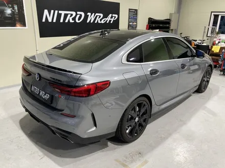 BMW M235i  오로라 화이트 전체 랩핑, 부분 카본 및 생활보호 PPF 구미 니트로 KKvinyl / 구미시 양호동