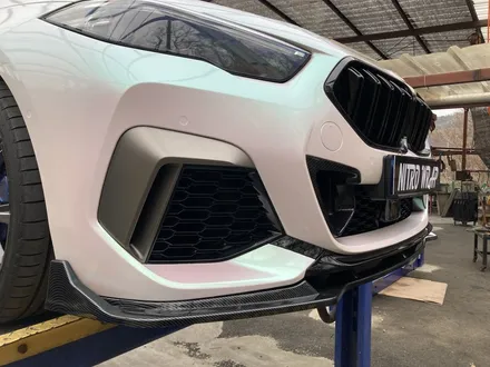 BMW M235i  오로라 화이트 전체 랩핑, 부분 카본 및 생활보호 PPF 구미 니트로 KKvinyl / 구미시 양호동
