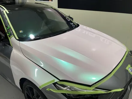BMW M235i  오로라 화이트 전체 랩핑, 부분 카본 및 생활보호 PPF 구미 니트로 KKvinyl / 구미시 양호동