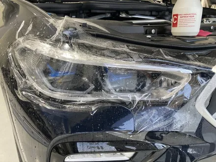 BMW X6 헤드라이트 보호 PPF 생활보호 시공 구미 니트로 랩핑 / 구미시 양호동