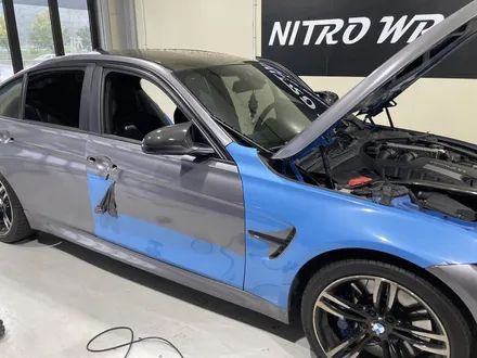 BMW M3(F바디) 랩핑 제거 구미 니트로 / 구미시 양호동