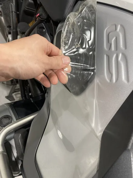BMW R1200 바이크 PPF 카본 포인트 랩핑 구미 니트로 / 구미시 양호동