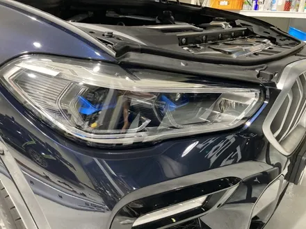 BMW X6 헤드라이트 보호 PPF 생활보호 시공 구미 니트로 랩핑 / 구미시 양호동