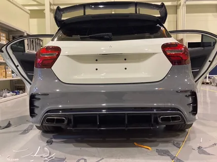 A45 AMG 벤츠에서 락그레이로 변신. 구미랩핑 니트로 / 구미시 양호동