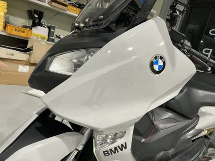BMW 스쿠터 C600 카울 부분 구미 랩핑 / 구미시 양호동